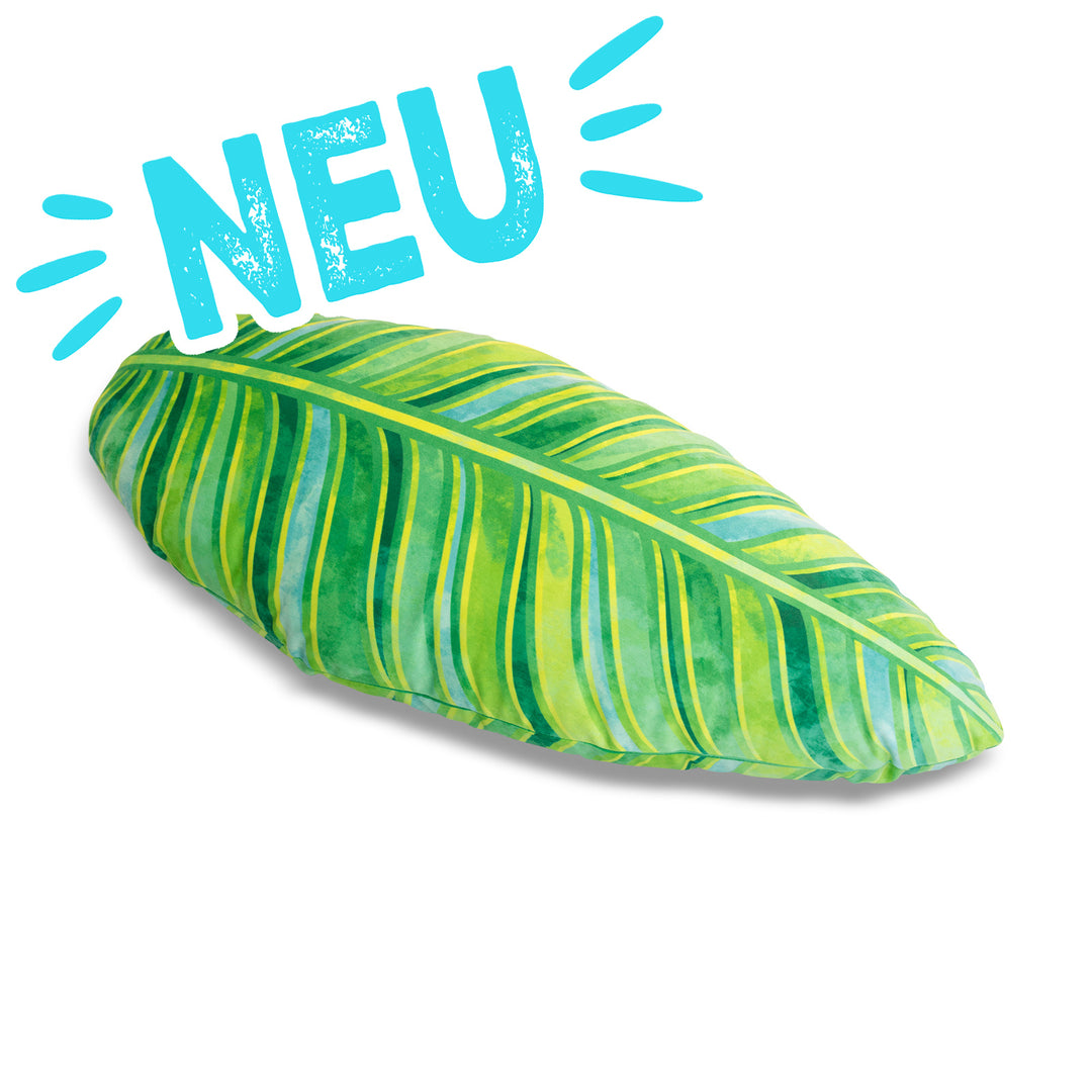 Lieblingskissen – Bananenblatt grün