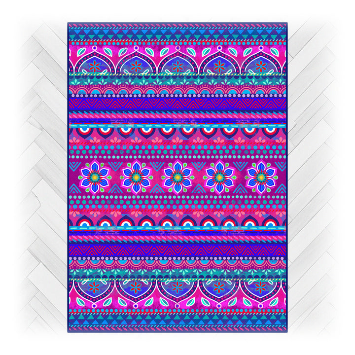 Teppich - Boho-Violett