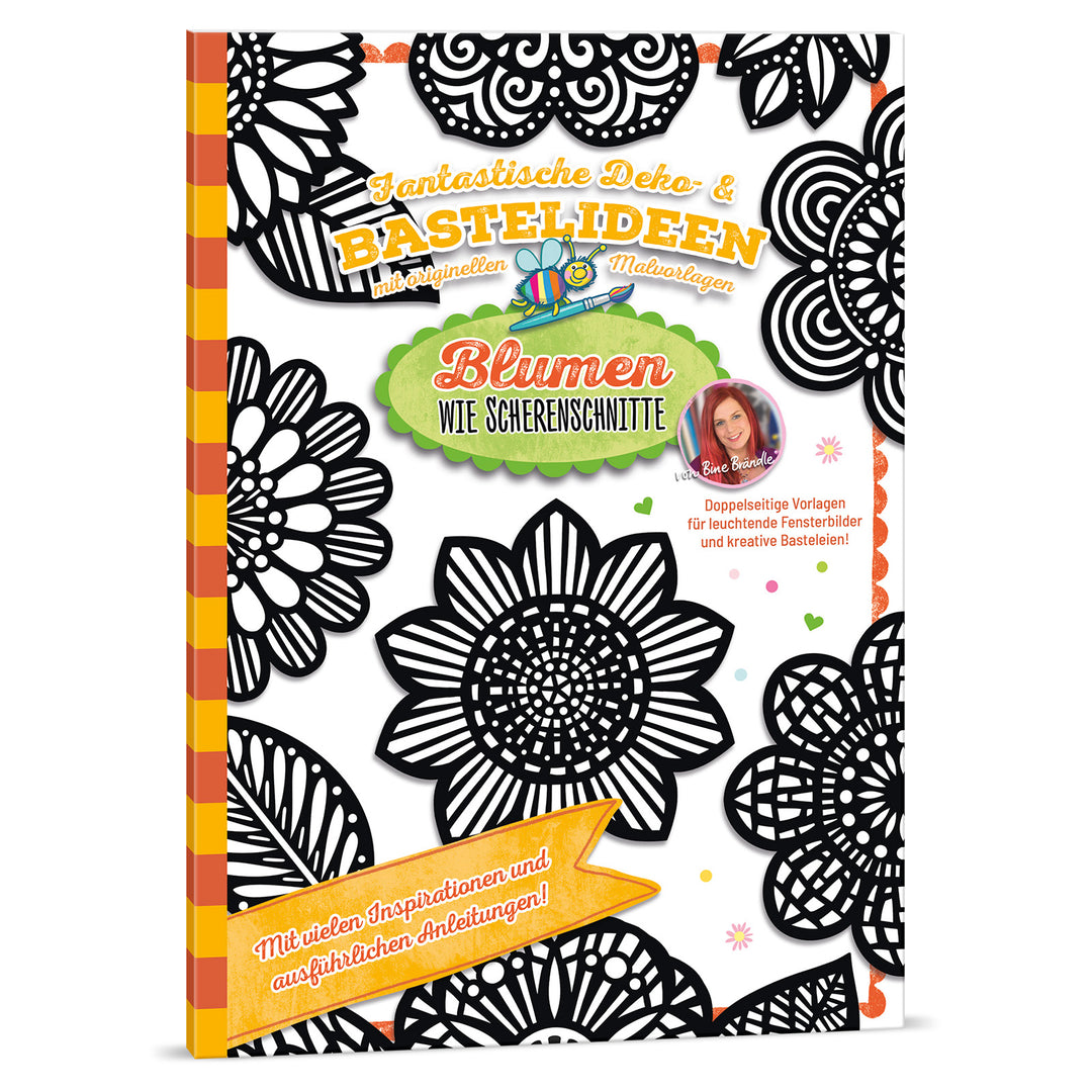 Deko- & Bastelideen - BLUMEN WIE SCHERENSCHNITTE