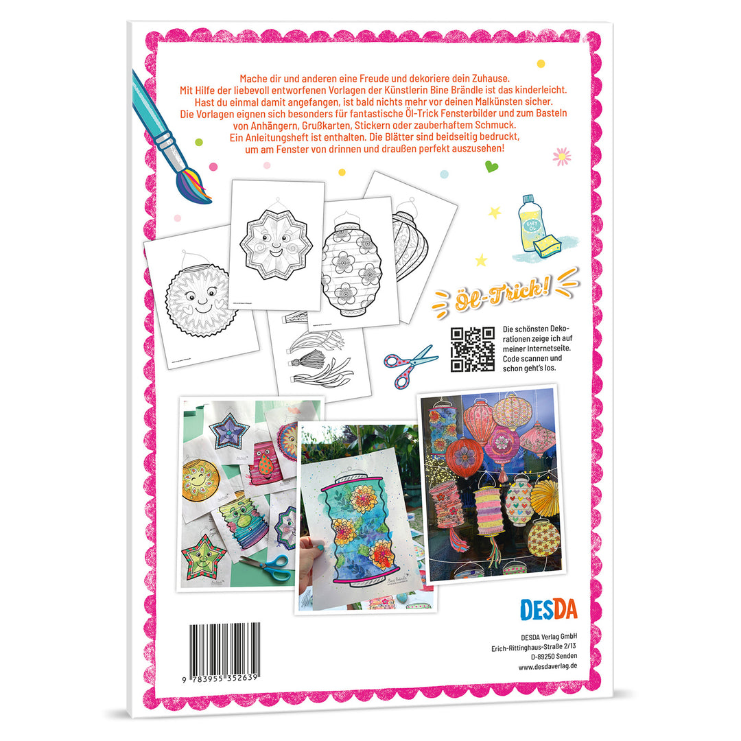 Deko- & Bastelideen - Lampions MIT & OHNE GESICHTER