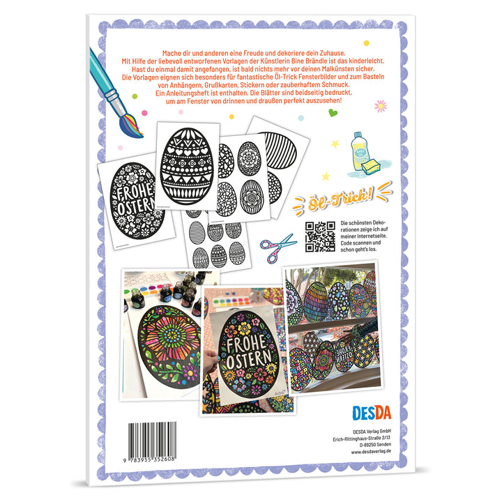 Deko- & Bastelideen - OSTEREIER WIE SCHERENSCHNITTE