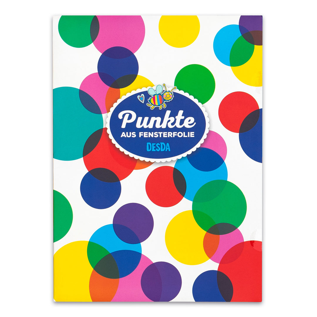 Punkte aus Fensterfolie - Neue Farben und noch mehr Punkte!