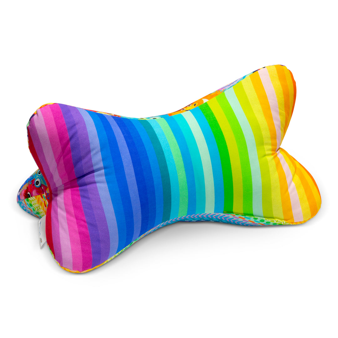 Leseknochen Monster – ergonomisches Lesekissen im Design von Bine Brändle