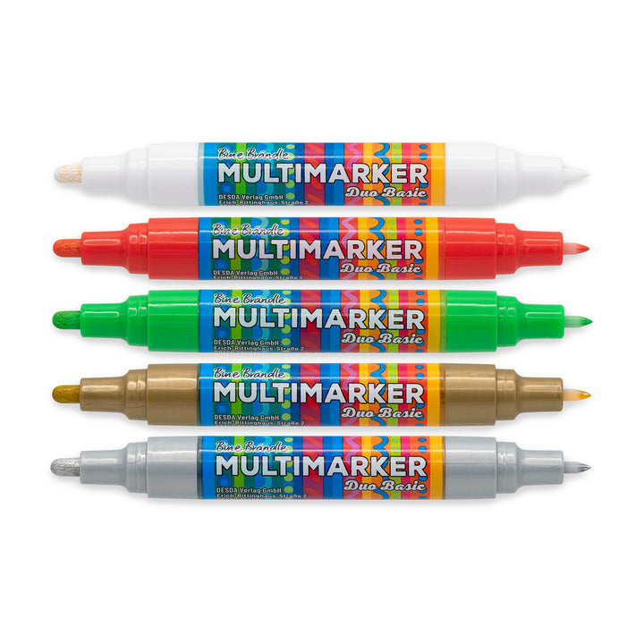 Multimarker Duo Basic Festtagsset 5 Stück
