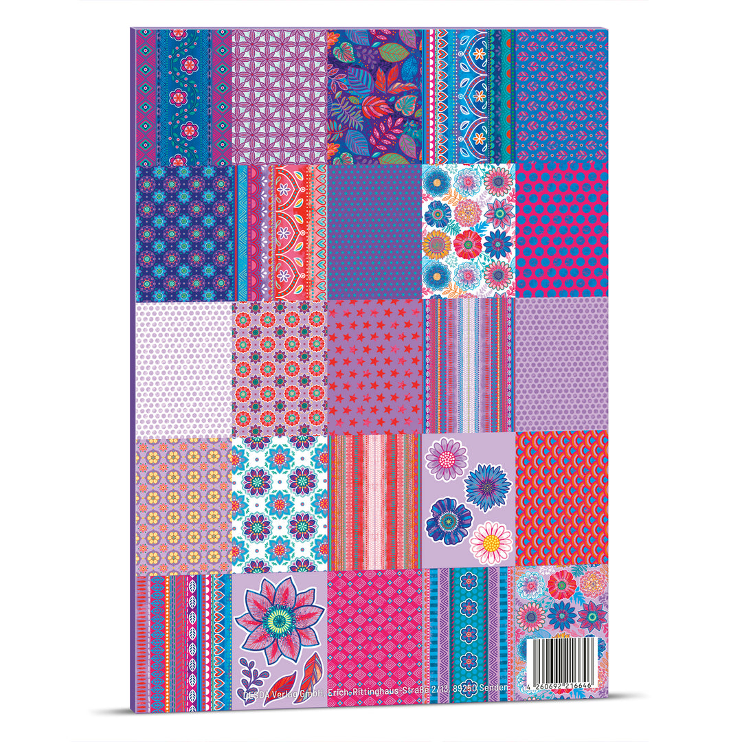 Bastel PAPIER - PAPIERMIX VIOLETT