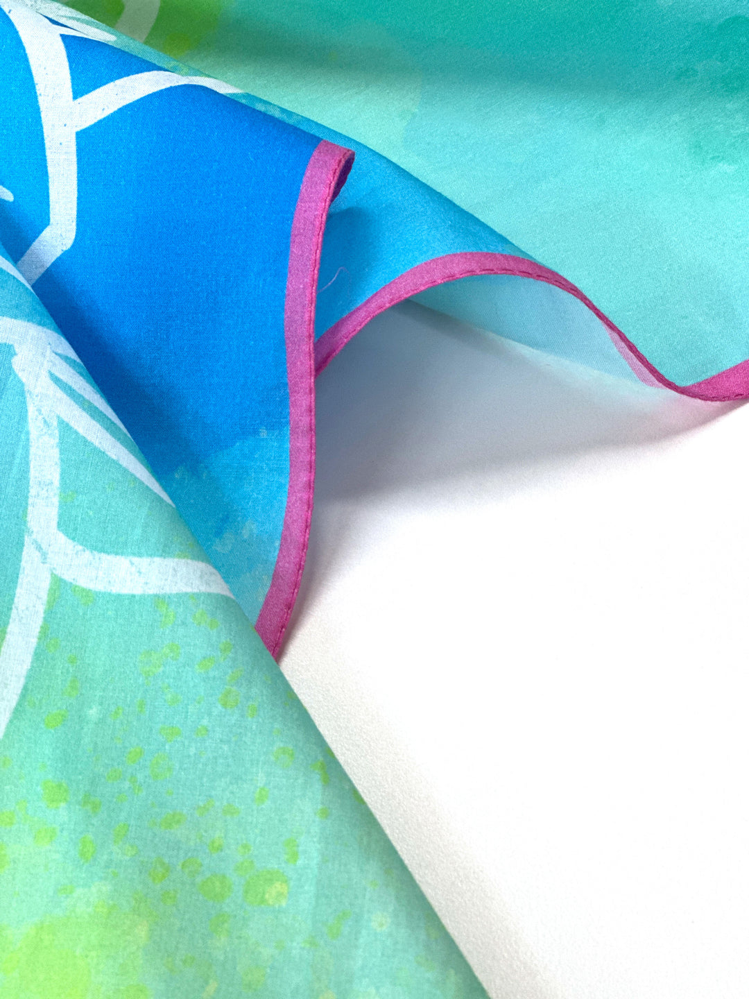 Tuch Wasserfarben Blume