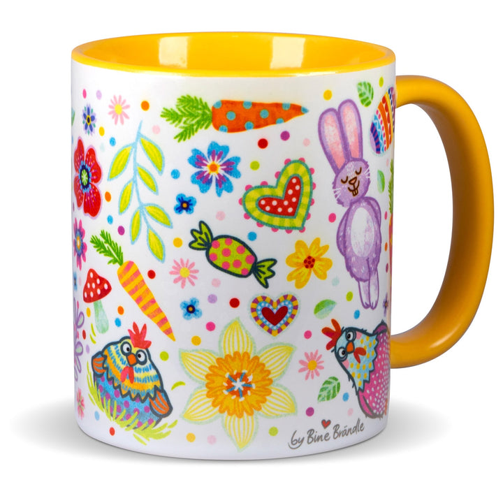 Osterkonfetti-Gelb - Tasse