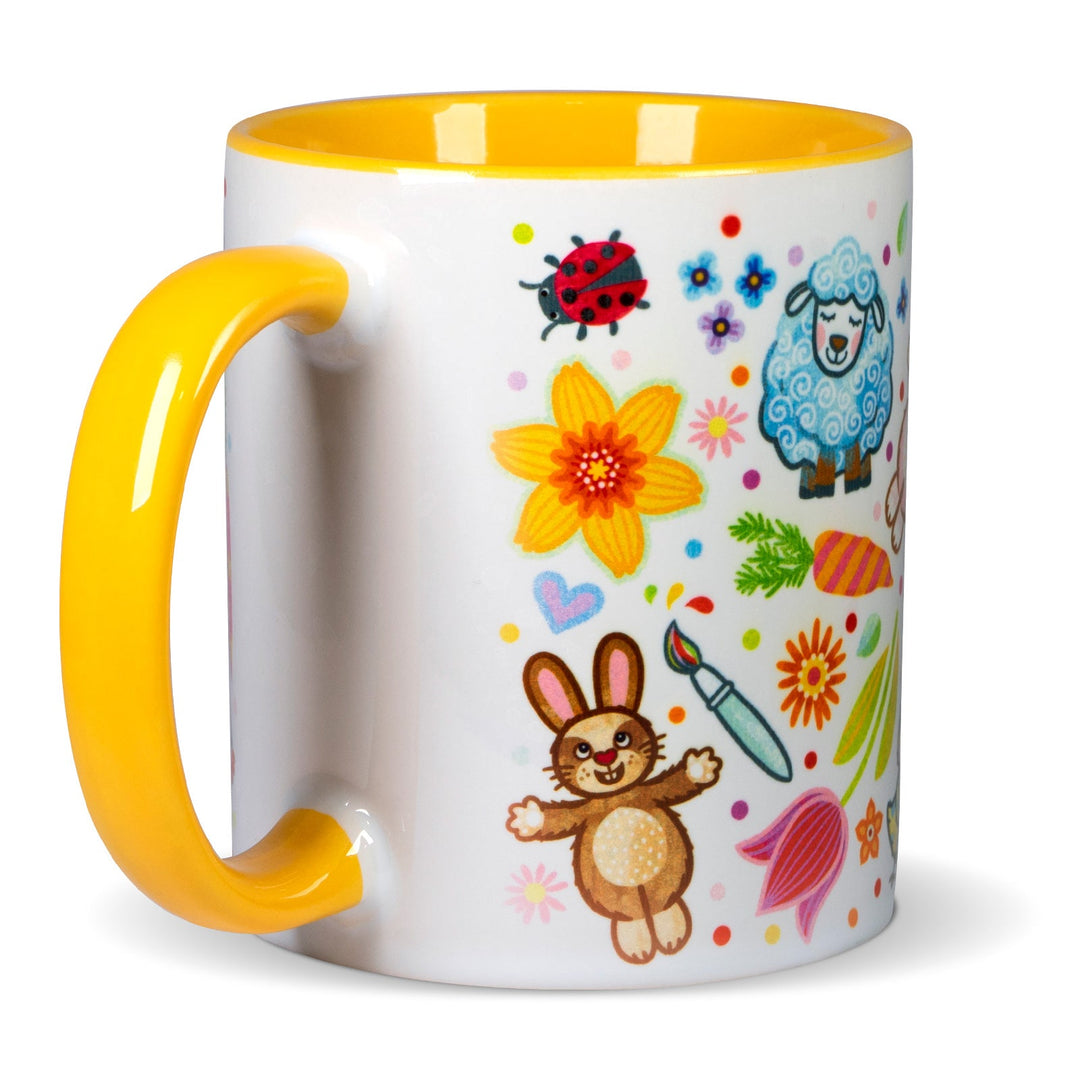 Osterkonfetti-Gelb - Tasse