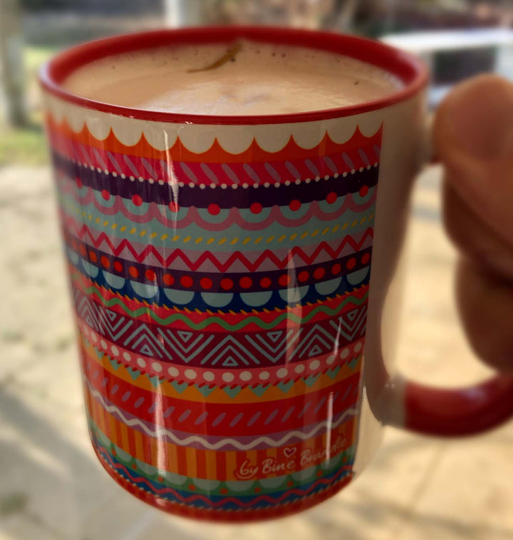 Multistreifen - Tasse